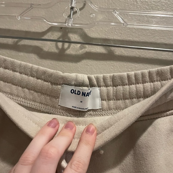 Men's Old Navy Tan Sweat Shorts - Picture 7 of 7